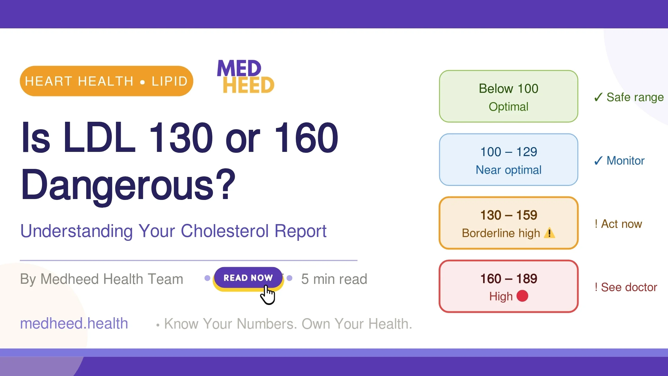 LDL 130 vs 160 Risk: When Should You Worry About Cholesterol?