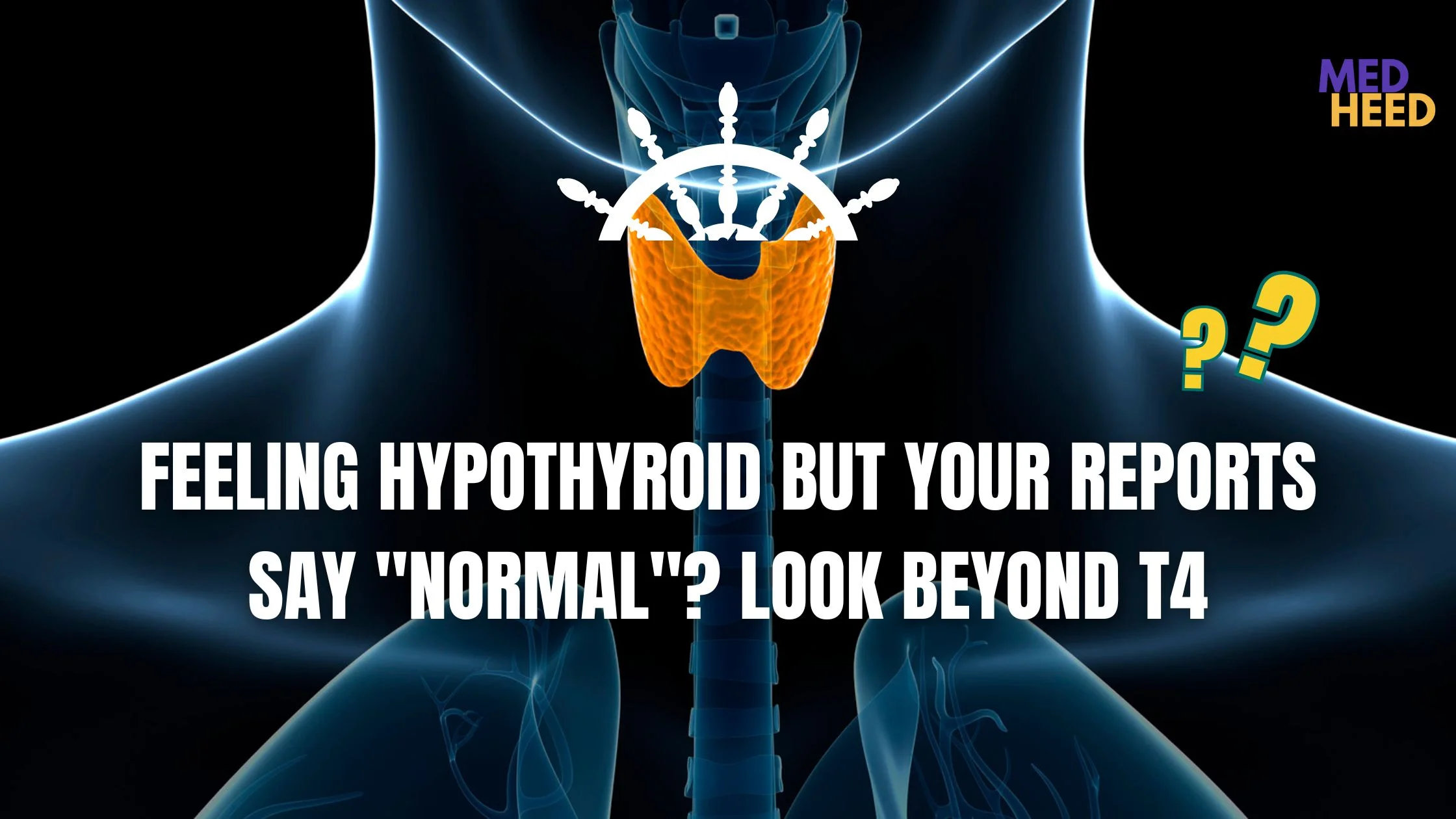 Normal TSH and T4 but still feeling hypothyroid? Low T3 or poor conversion could be the reason. Here's what to check next.